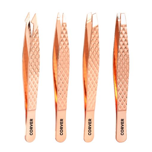 Precision 4 Pack Eyebrows Tweezers Similar Revlon BBT016
