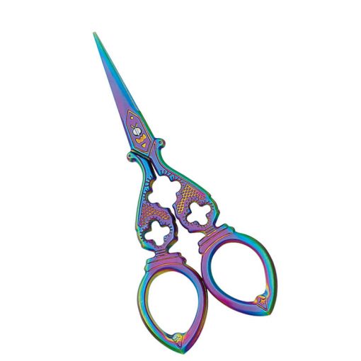 Calabash Embroidery Scissors with Bronze 4.8 Inch AEB019