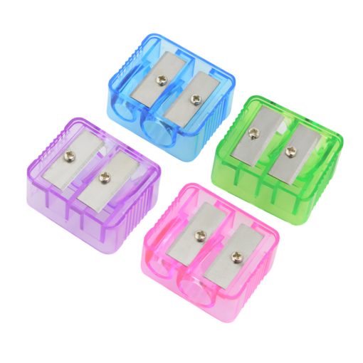 Colourful Dual Holes Makeup Pencil Sharpeners BBS017