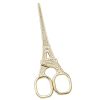 Eiffel Tower Embroidery Scissors with Gold 5.5 Inch AEB022