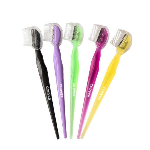 Eyebrow Razor With Comb Cover BSR013