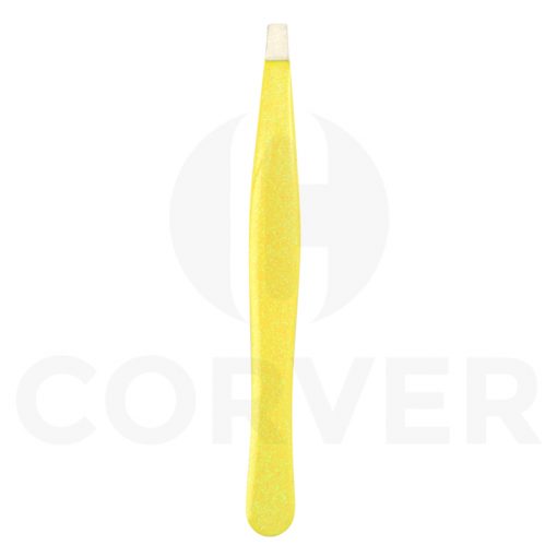 Eyebrow Tweezers Flat Slim Waist Gradual Colours & Glitter BBT015