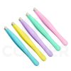 Eyebrow Tweezers Flat Slim Waist Gradual Colours & Glitter BBT015