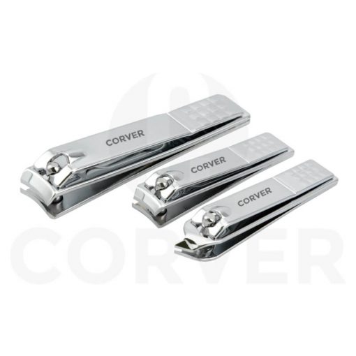 Carbon Steel 3pcs Nail Clipper Set BNC201