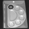 Makeup Color Palette with Spatula Tool BCP006