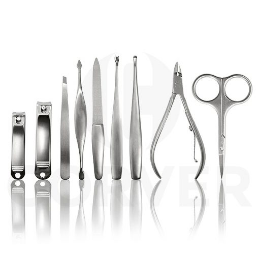 Pedicure Manicure Set 11 In 1 Real Leather BMS002