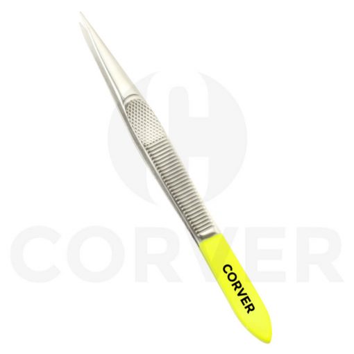 Pointed Tweezer with Skidproof Handle