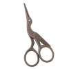 Small Crane Embroidery Scissors with Bronze AEB011