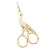 Small Crane Embroidery Scissors with Gold AEB011