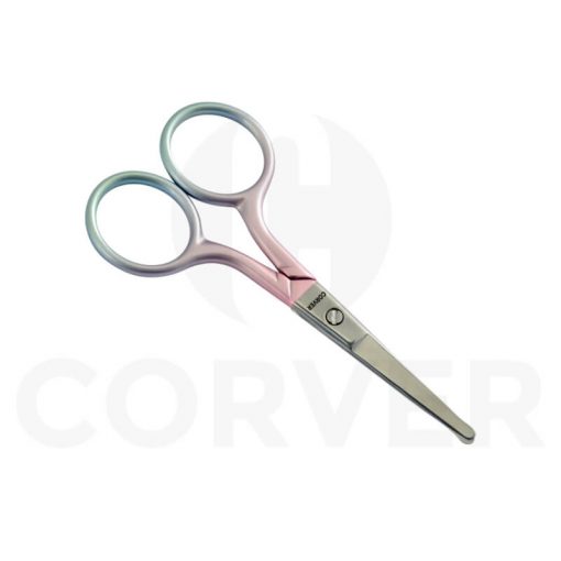 Stainless Steel Rounded Facial Scissor BSC010N