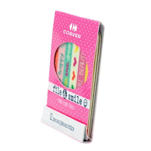 Wooden Mini Nail File 12pcs Set BEB008