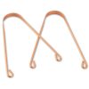 Pure Copper Tongue Cleaner Tongue Scraper Supplier BTS003
