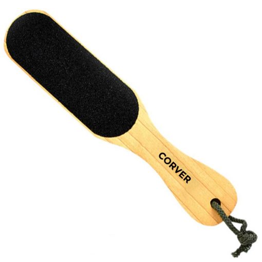Wood Foot File Double Sided Callus Remover Pedicure Foot Rasp BFF070